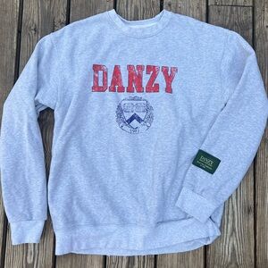 danzy grey crewneck | size xl